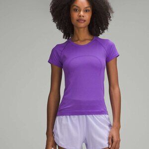 Purple Lululemon Swiftly tech